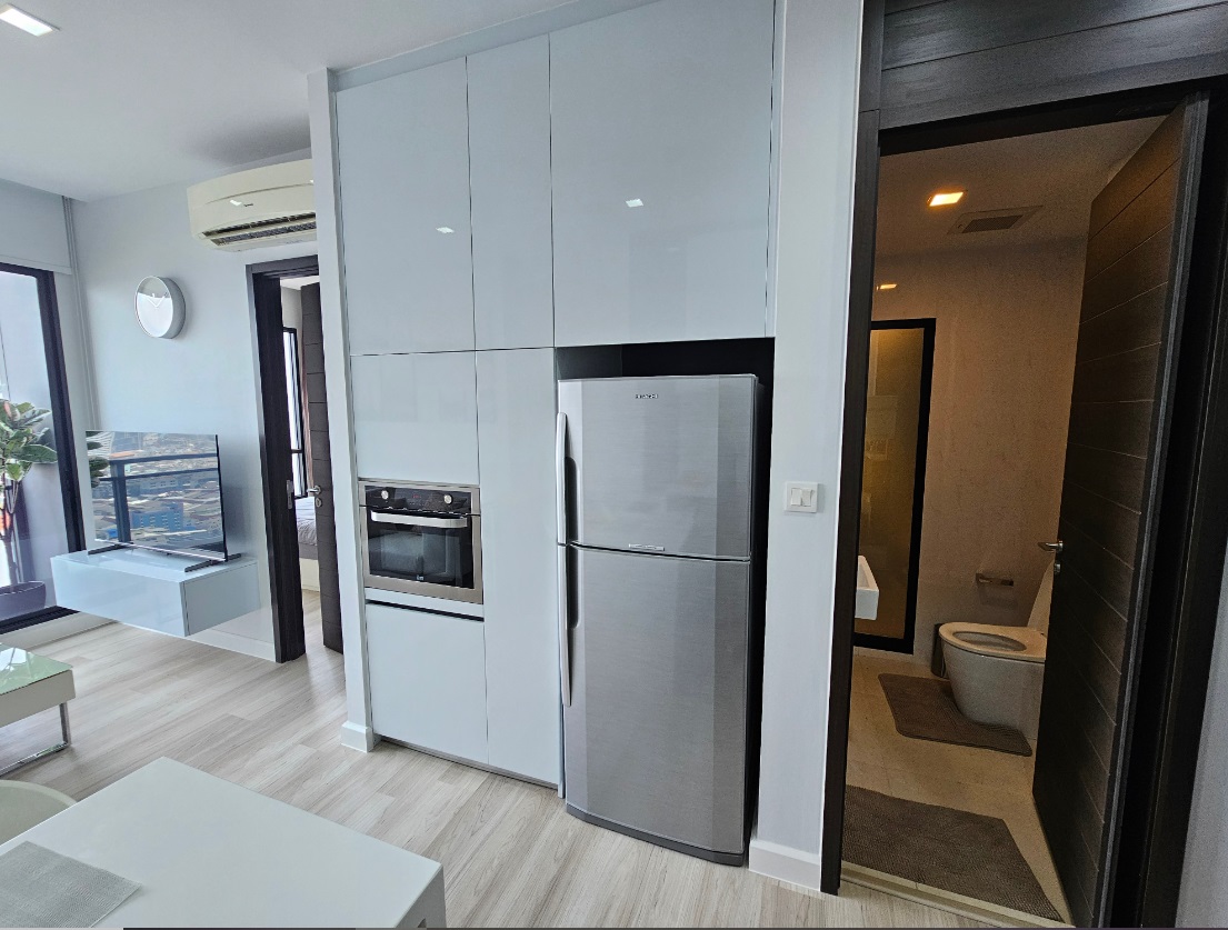 ให้เช่าคอนโด Ivy Ampio (ไอวี่ แอมพิโอ) 1 ห้องนอน 1 ห้องน้ำ ขนาด43 ตรม ชั้น 29 ราคาพิเศษ 28,000 บาทต่อเดือน