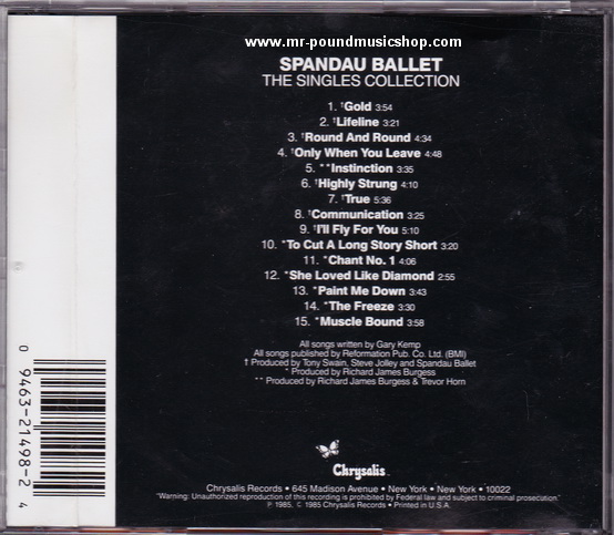 Sapandau Ballet - The Singles Collection