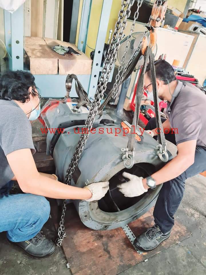 Overhaul Screw AirCompresor "ATLAS COPCO " GA160FF.