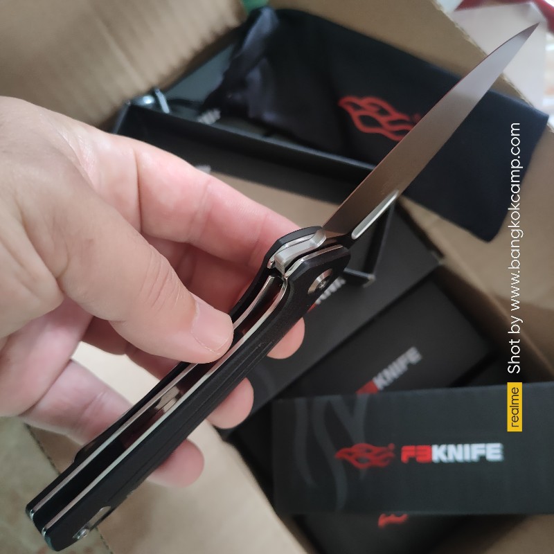 รุ่นล่าสุดปี2021 มีดพับ Ganzo กานโซ่ รุ่น FH921 D2 Steel ของแท้ 100%