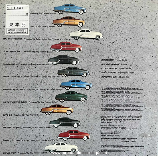 The Cars - The Cars Greatest Hits