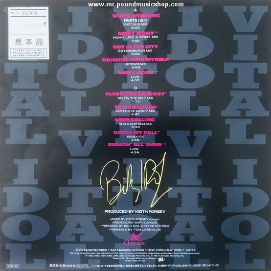 Billy Idol - Vital Idol