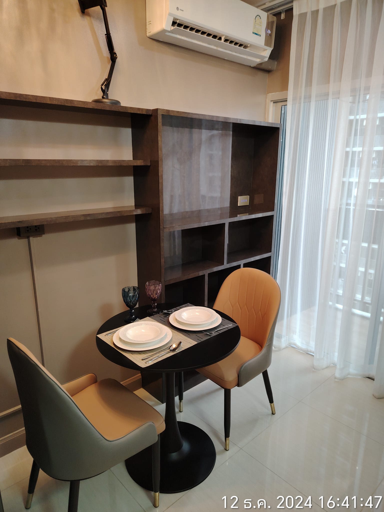 ขายคอนโด Manor Sanambinnam : แมเนอร์ สนามบินน้ำ ขนาดห้อง 39.20 ตร.ม. 1 ห้องนอน 1 ห้องน้ำ ห้องมุม ชั้น 15 วิวแม่น้ำ