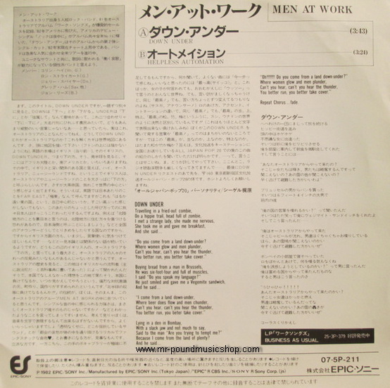 Men At Work - Down Under