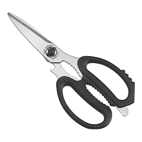 กรรไกรทำครัว/กรรไกรประกอบอาหารญี่ปุ่น CANARY kitchen scissors Made in Japan (EL-210)