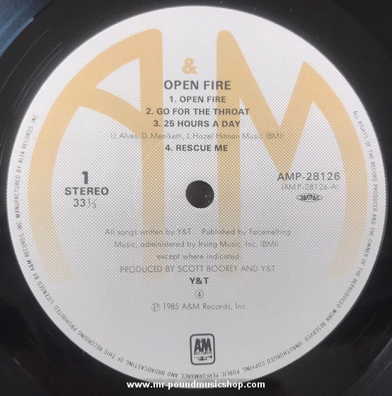 Y&T - Open Fire