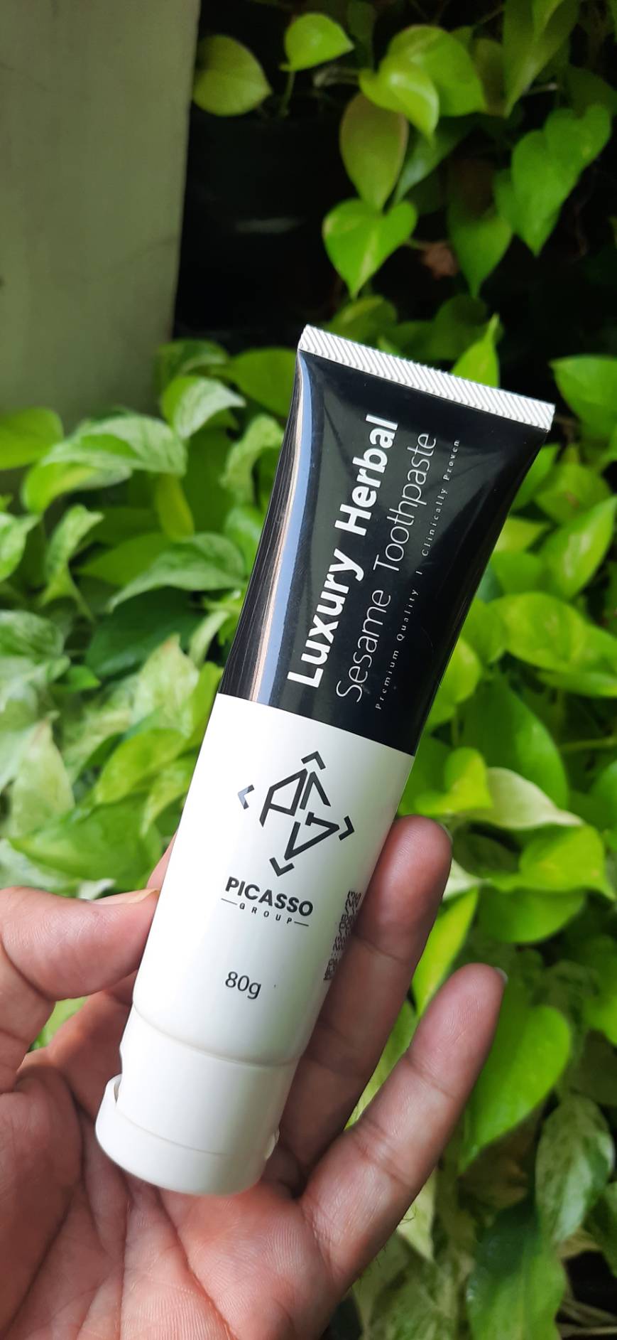 ยาสีฟันงาดำ ระงับกลิ่นปาก 80g. (1แถม1)