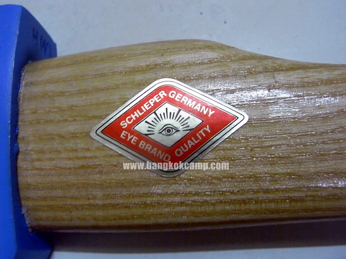 ขวานเยอรมัน ตราตา (eye brand) Made in Germany น้ำหนักหัว800g ใหม่ แท้ ใหม่เก่าเก็บ