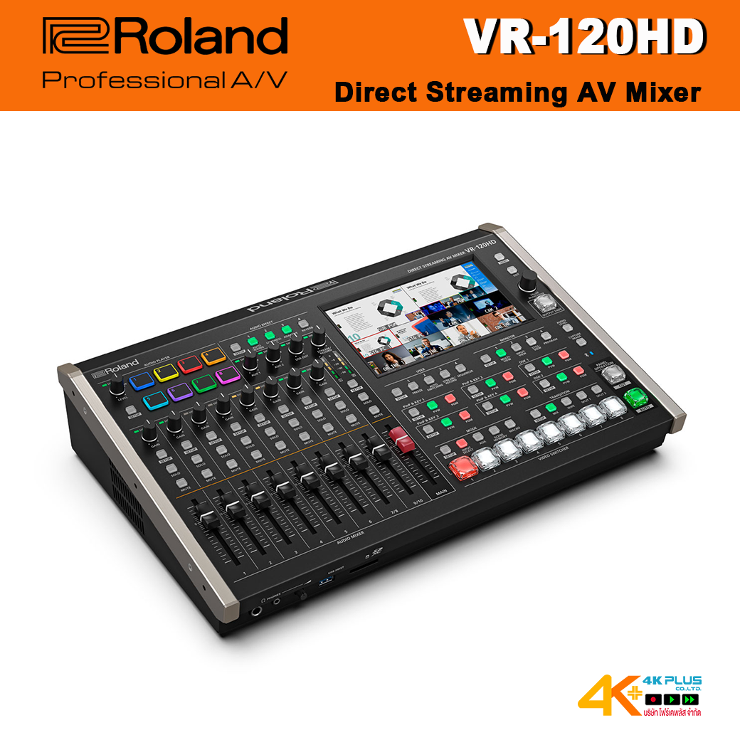 Roland VR-120HD Direct Streaming AV Mixer