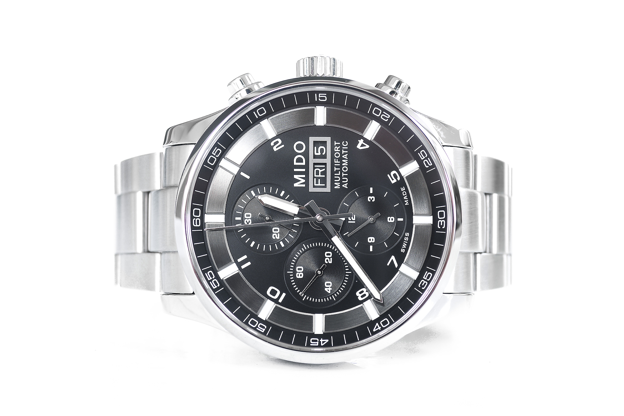 Mido Multifort Automatic Chronograph หน้าดำ (Sold)