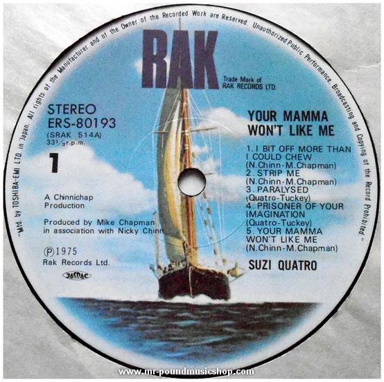 Suzi Quatro - Your Mamma Won't Like Me