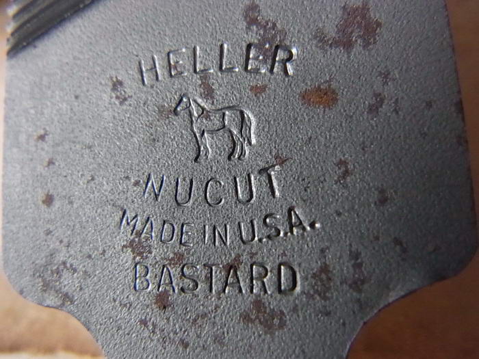 ตะไบ อเมริกา HELLER NUCUT Made in USA ....BASTARD....ใหม่ แท ้...(ปกติ700กว่า เป็นของเก่าเก็บ ค้างสต๊อกครับ)