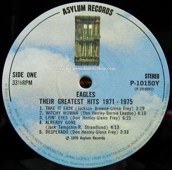 Eagles - Their Greatest Hits 1971-1975