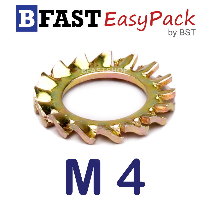 แหวนจักรถึ่นอก M4 ( 20 ตัว/ถุง)