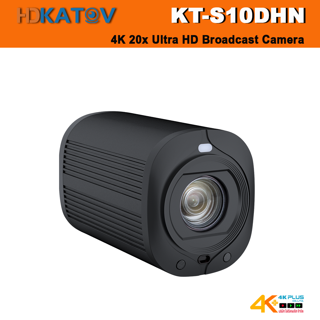HDKATOV KT-S10DHN 4K 20x Ultra HD Broadcast Camera