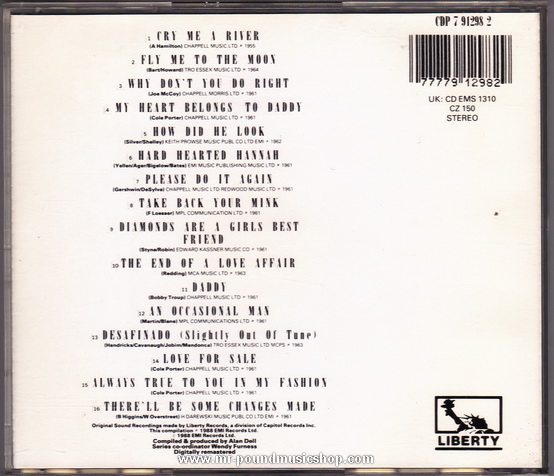 Julie London - The Best of Julie London "The Liberty Years"