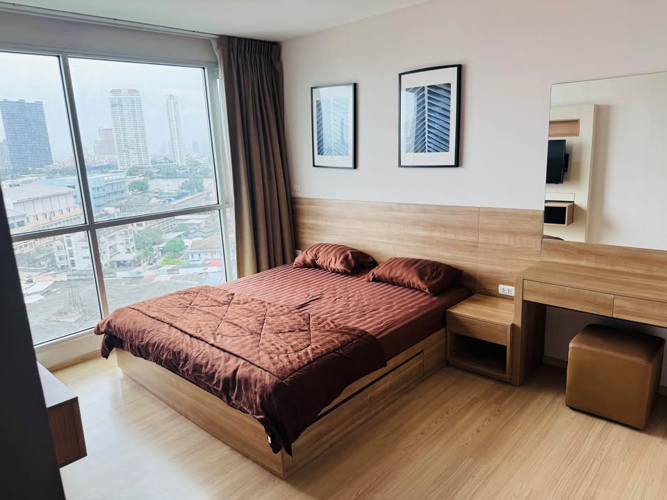 ให้เช่า Rhythm Sathorn (ริธึ่ม สาทร) 2 ห้องนอน วิวแม่น้ำเจ้าพระยา ใกล้ BTS สะพานตากสิน