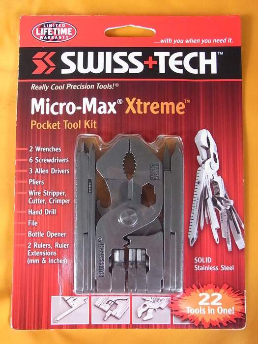Swiss+Tech Micro-Max Extreme_ เครื่องมืออเนกประสงค์ 22 อย่างในอันเดียว