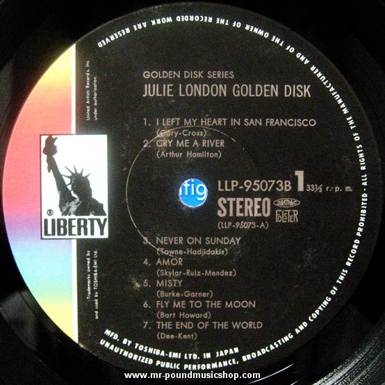Julie London - Golden Disk