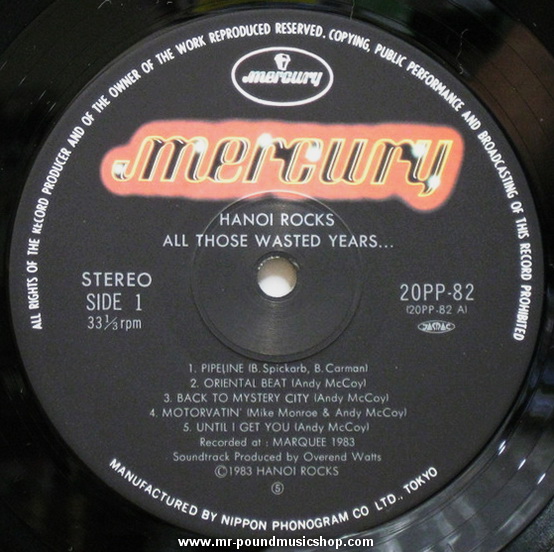 Hanoi Rocks - "All Those Wasted Years..."