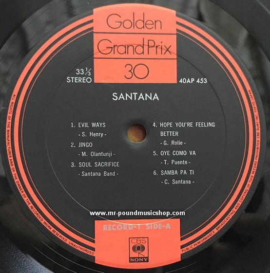 Santana - Golden Grand Prix 30