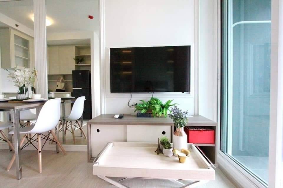 ขาย / เช่าคอนโด แชปเตอร์วัน อีโค รัชดา-ห้วยขวาง Chapter One Eco Ratchada-Huai Khwang ส่วนกลางสวยมาก 4 ไร่