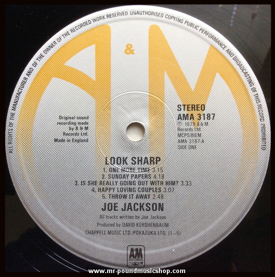 Joe Jackson - Look Sharp!