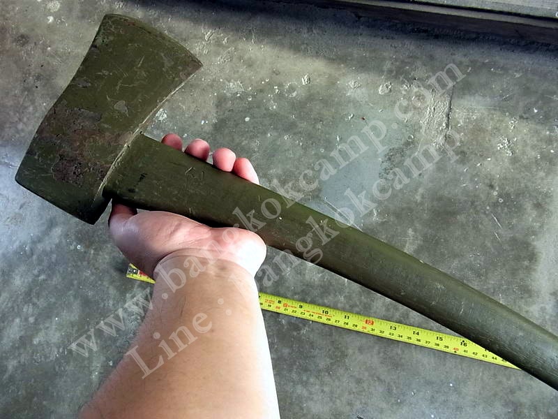 ขวาน สวีเดน ตรา3มงกุฎ หัวและด้ามไม้เดิมๆ สภาพสมบูรณ์