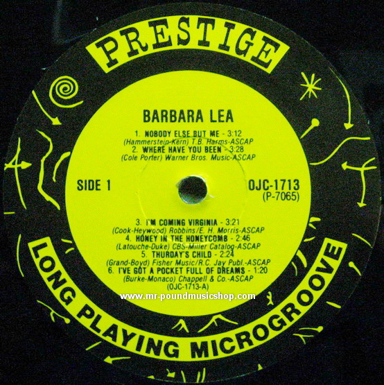 Barbara Lea with the Johnny Windhurst Quintetes - Barbara Lea