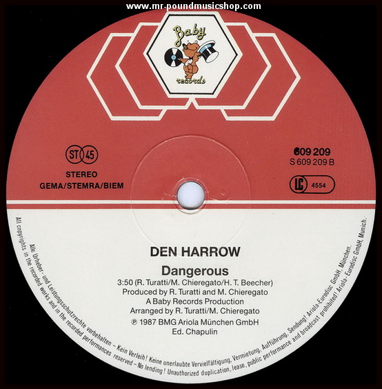 Den Harrow - Tell Me Why
