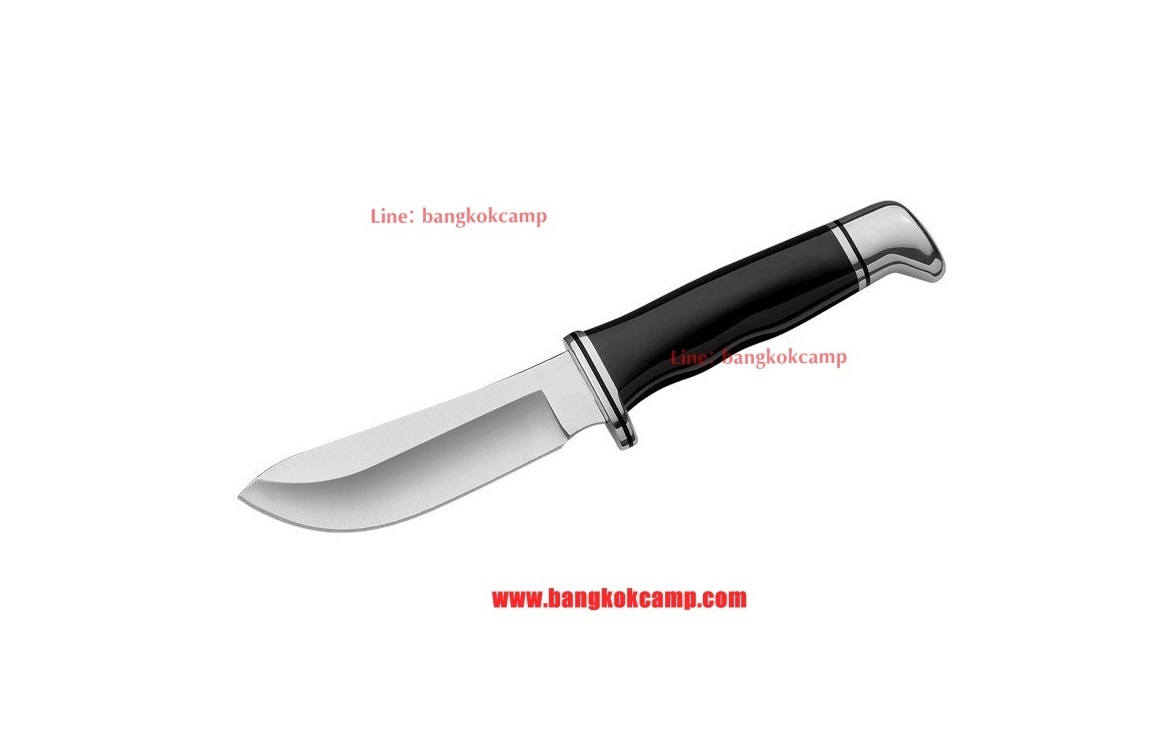 มีดใบตาย Buck 103 Skinner 4" Blade, Black Phenolic Handle (0103BKS) - 2659