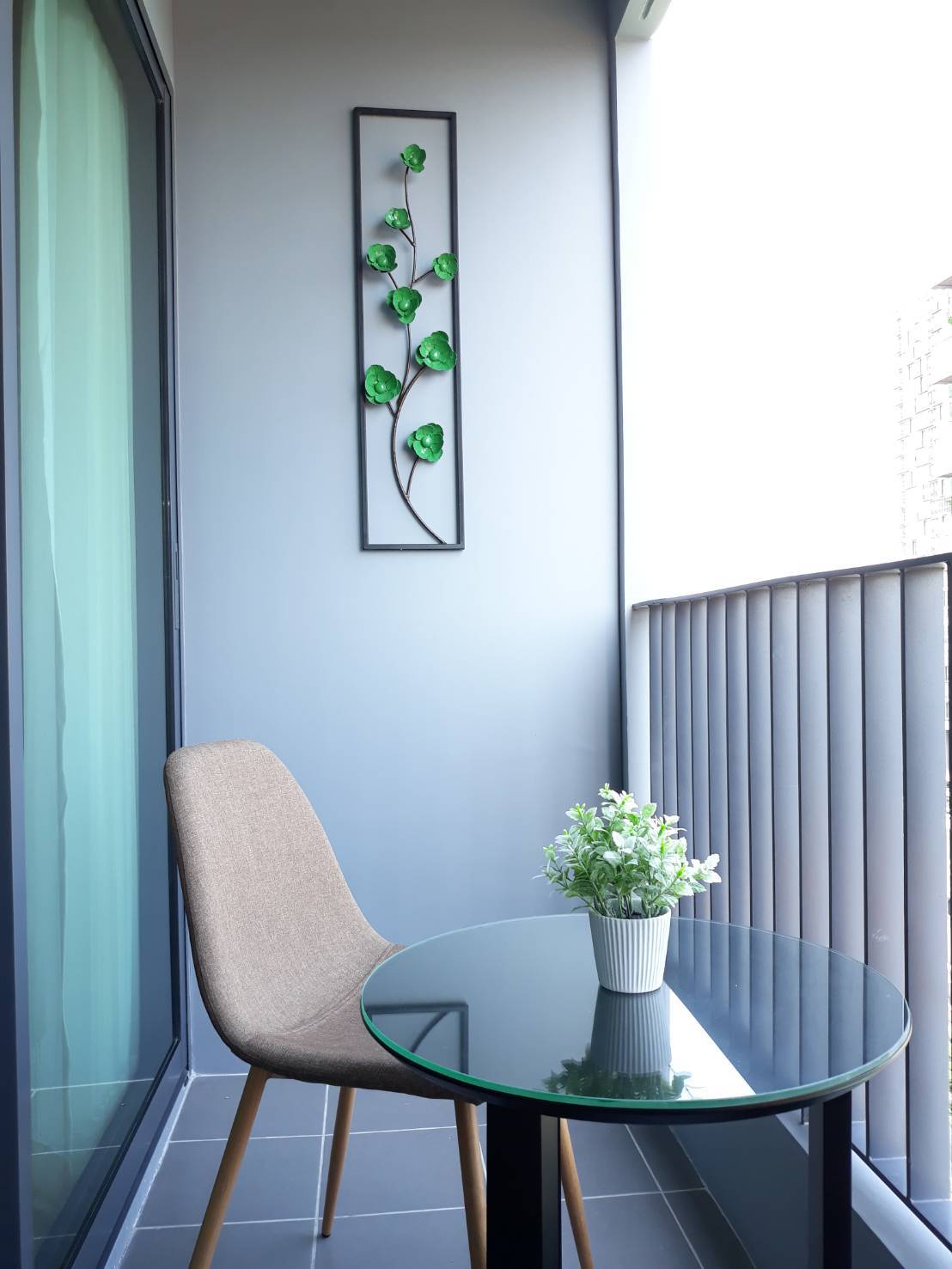 ให้เช่าคอนโด ไอดีโอ โอทู Ideo O2 ขนาด 53 ตรม 2 ห้องนอน 2 ห้องน้ำ อาคาร A ชั้น 10 ห้องมุม