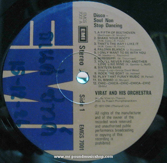 Virat And His Orchestra - Disco-Soul Non Stop Dancing