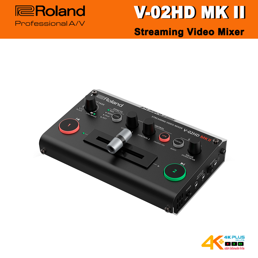 Roland V-02HD MK II Streaming Video Mixer