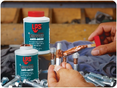 LPS Copper Anti-Seize สารหล่อลื่นป้องกันการจับติด ผสมทองแดง ป้องกันการจับติด สีทองแดง ที่มีการปกป้องสูง ติดแน่น ทนความร้อนได้ถึง 982 oC (โทร.096-6404746 คุณมณีรัตน์)