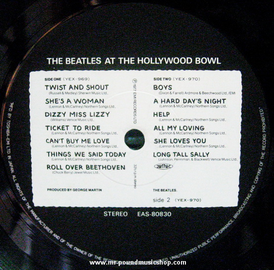 The Beatles - At The Hollywood Bowl
