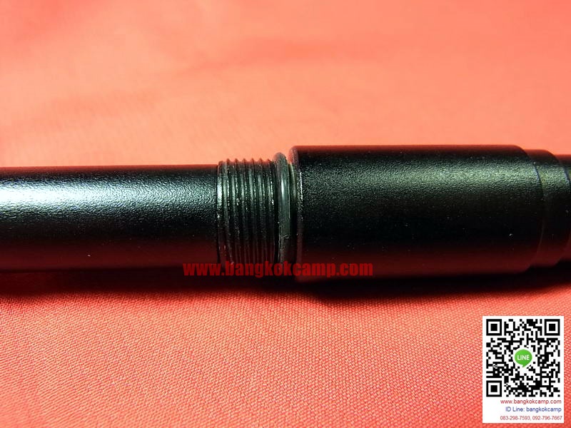 ปากกา Tactical ดำ ปลายคาร์ไบท์(กระแทกกระจกได้) ปลายคาร์ไบท์แข็งมากใช้ขูด-เขียนโลหะได้