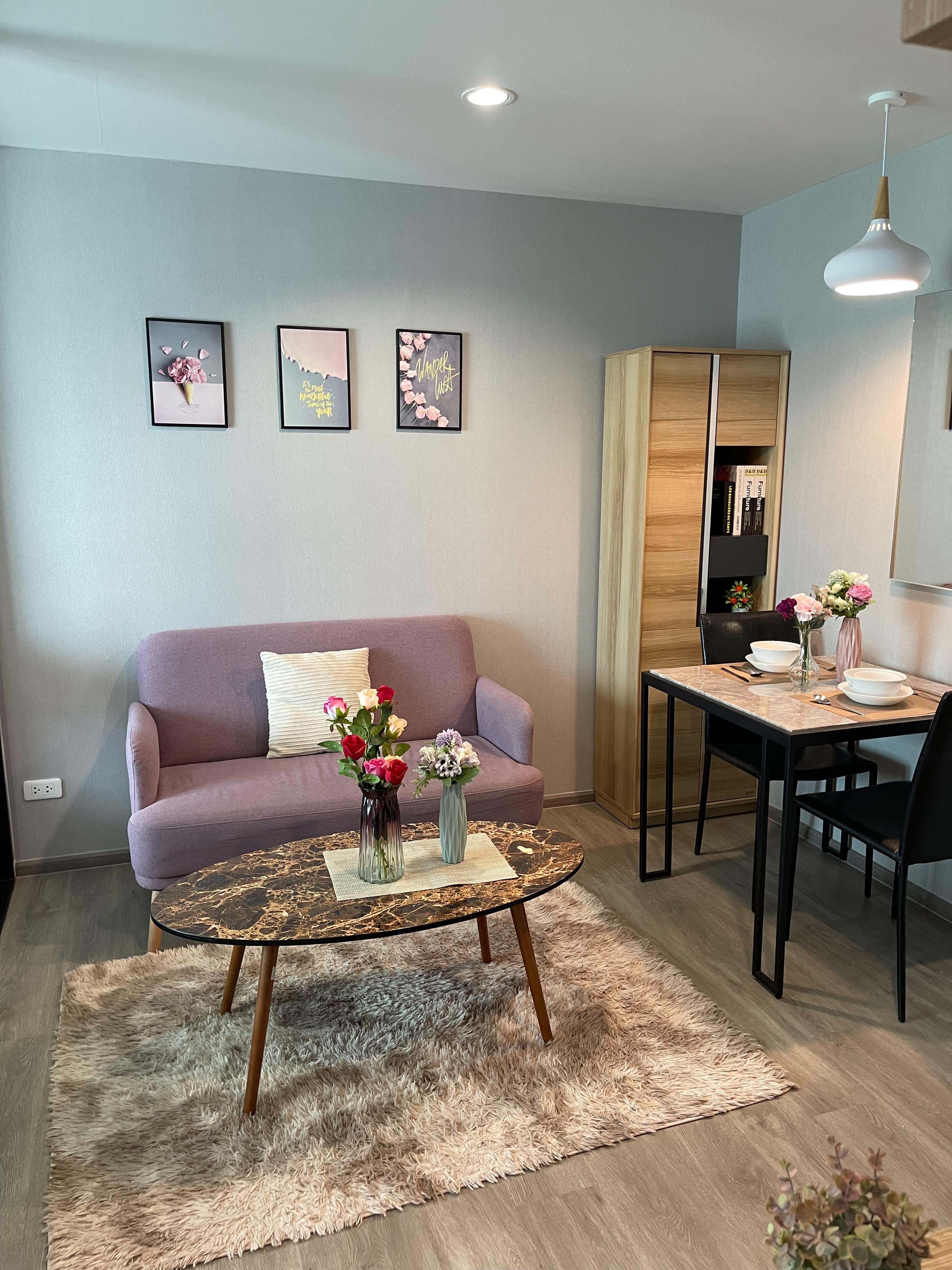 ให้เช่าคอนโด Reach Phaholyothin 52 ห้องหน้ากว้าง ชั้น 5 อาคาร A วิวเมือง