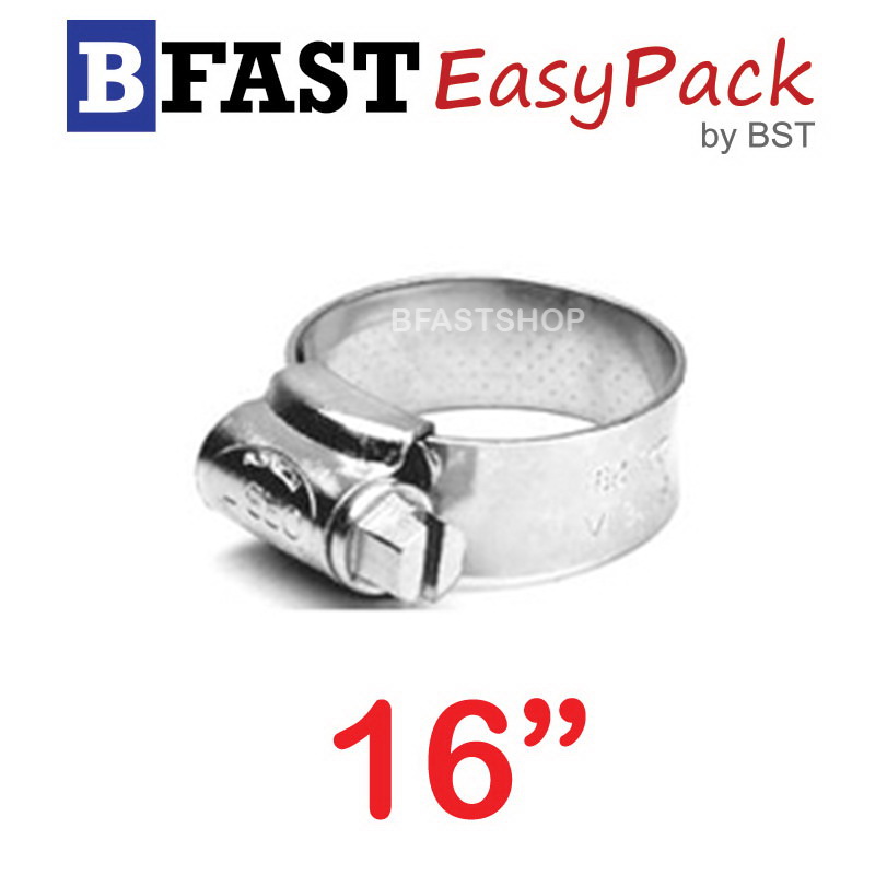เหล็กรัดสแตนเลส SUS #16" (1 ตัว/ถุง)