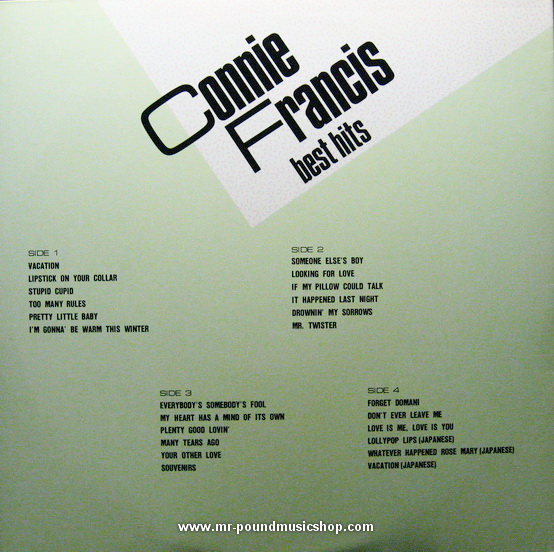 Connie Francis - Vacation / Bast Hits