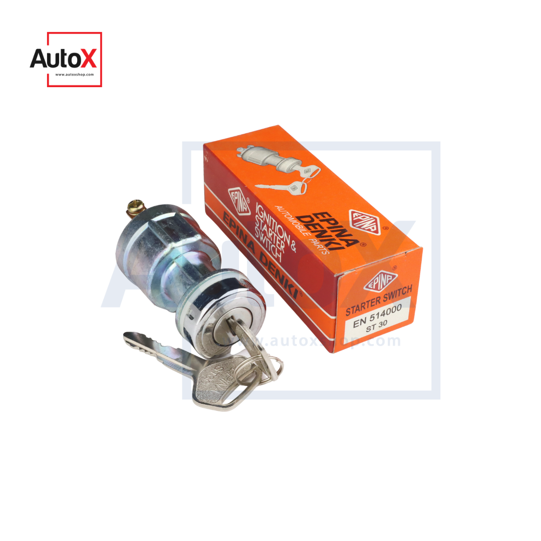 สวิตซ์กุญแจสตาร์ท ST-30 คอยาว 3ขั้ว EN514000 ยี่ห้อEPINA