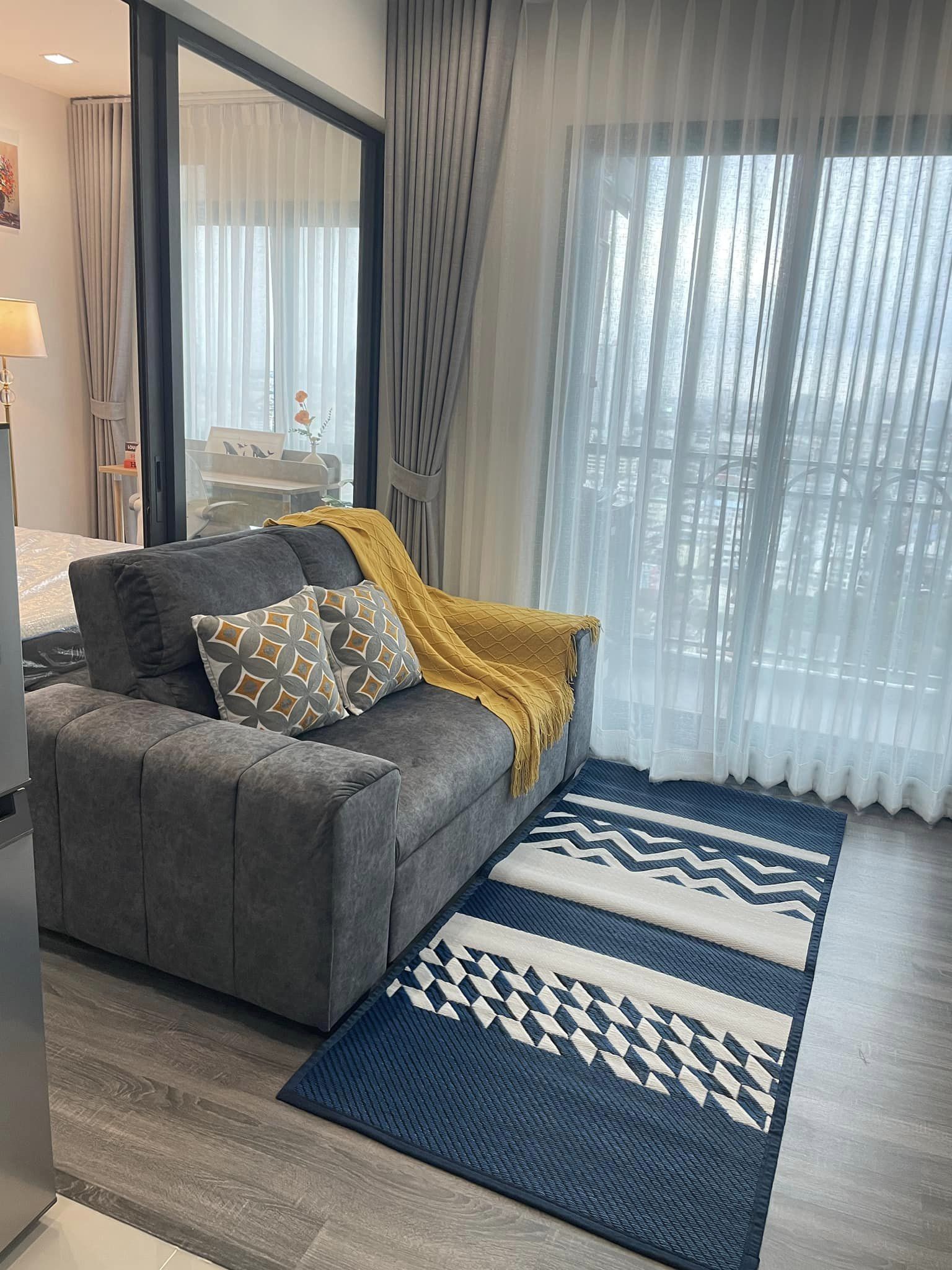 ให้เช่าห้องใหม่ไม่เคยมีใครอยู่ คอนโด The Rich Sathorn - Taksin (เดอะริช สาทร - ตากสิน) 1 ห้องนอน