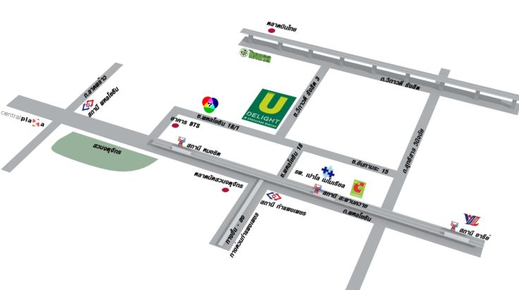 U delight@jatujak station ยูดีไลท์ จตุจักร ให้เช่า