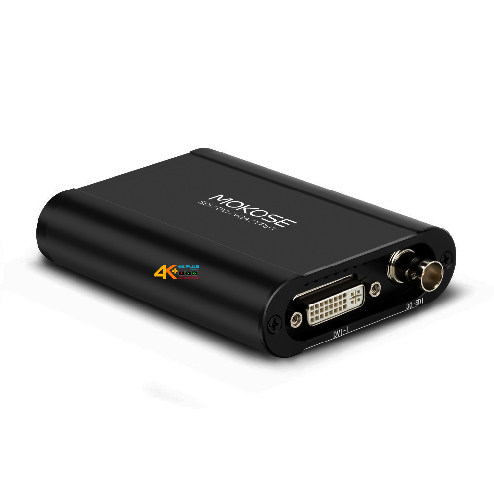 MOKOSE U90S SDI / DVI / HDMI / VGA Video Capture USB3.0 สำหรับไลฟ์สตรีมมิ่ง