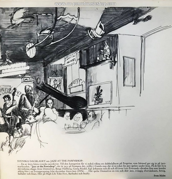 Arne Domnérus - Jazz at the Pawnshop