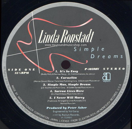 Linda Ronstadt - Simple Dreams