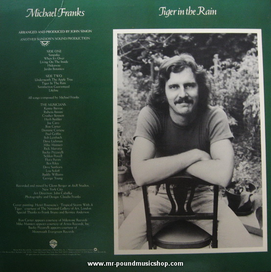 Michael Franks - Tiger in The Rain