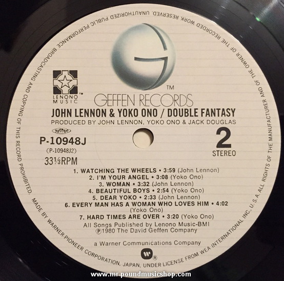 John Lennon & Yoko Ono - Double Fantasy