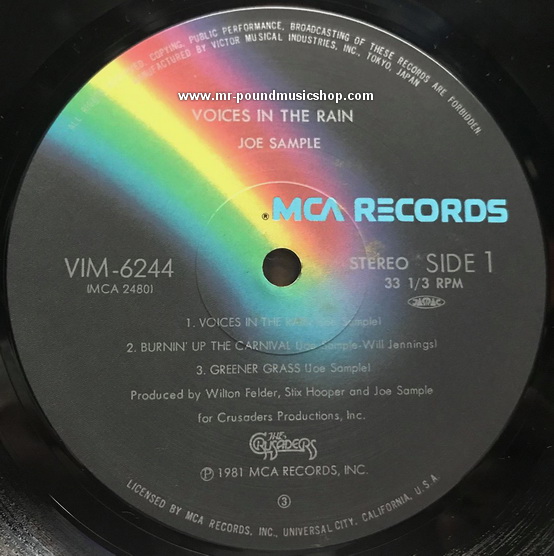 Joe Sample - Voices In The Rain