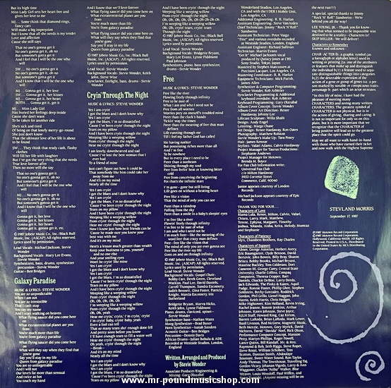 Stevie Wonder - Characters